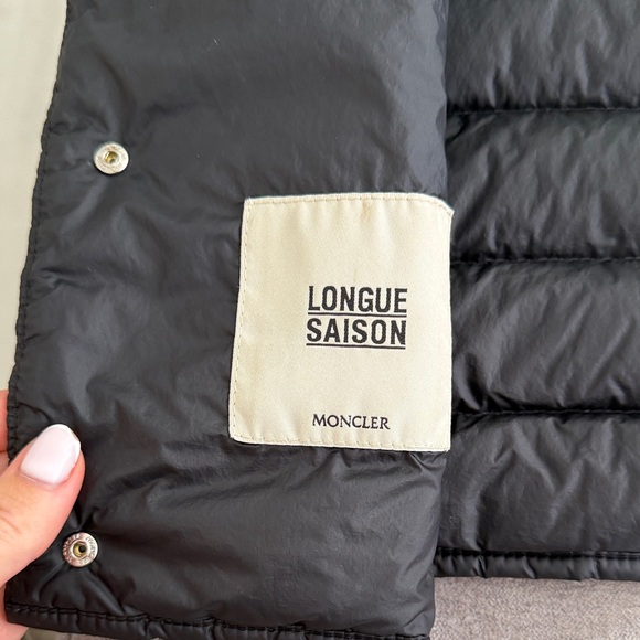 Moncler Women's Quilted Black Vest Size XS - Picture 3 of 11